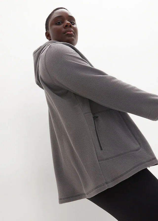 Chaqueta polar pizarra