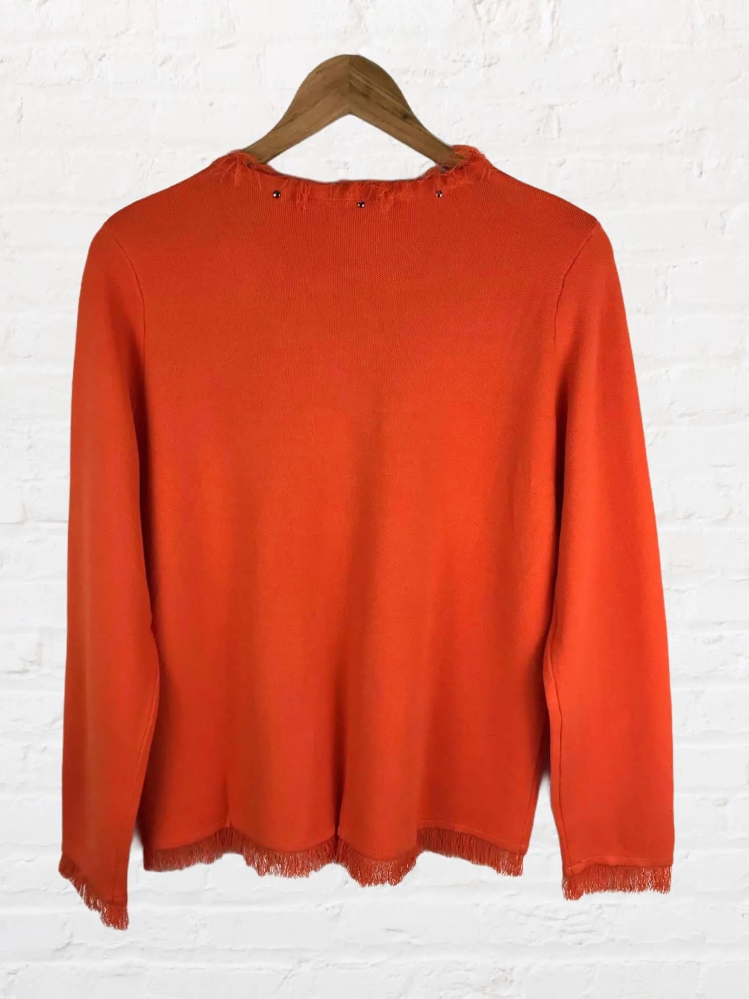Chaqueta Punto Sheila Naranja