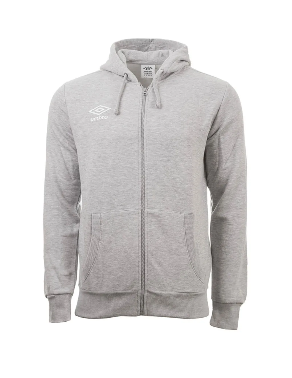 Chaqueta Umbro Wardrobe Zip Through Hoodie Small Logo Junior Grey