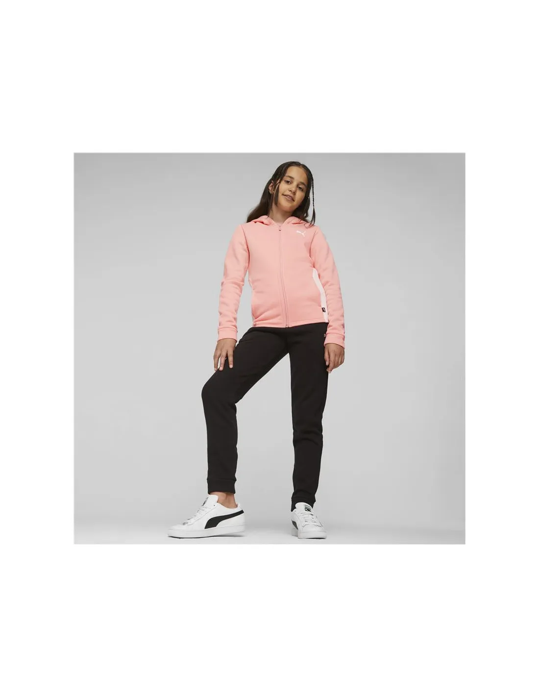 Chándal de Puma Hooded Sweat Fl Infantil