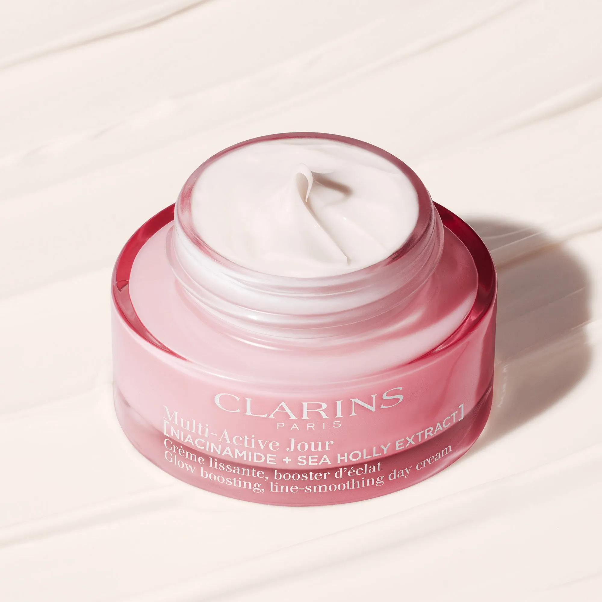 CLARINS CREMA DE DíA MULTIACTIVE  CREMA ALISADORA, ILUMINADORA  PIELES SECAS