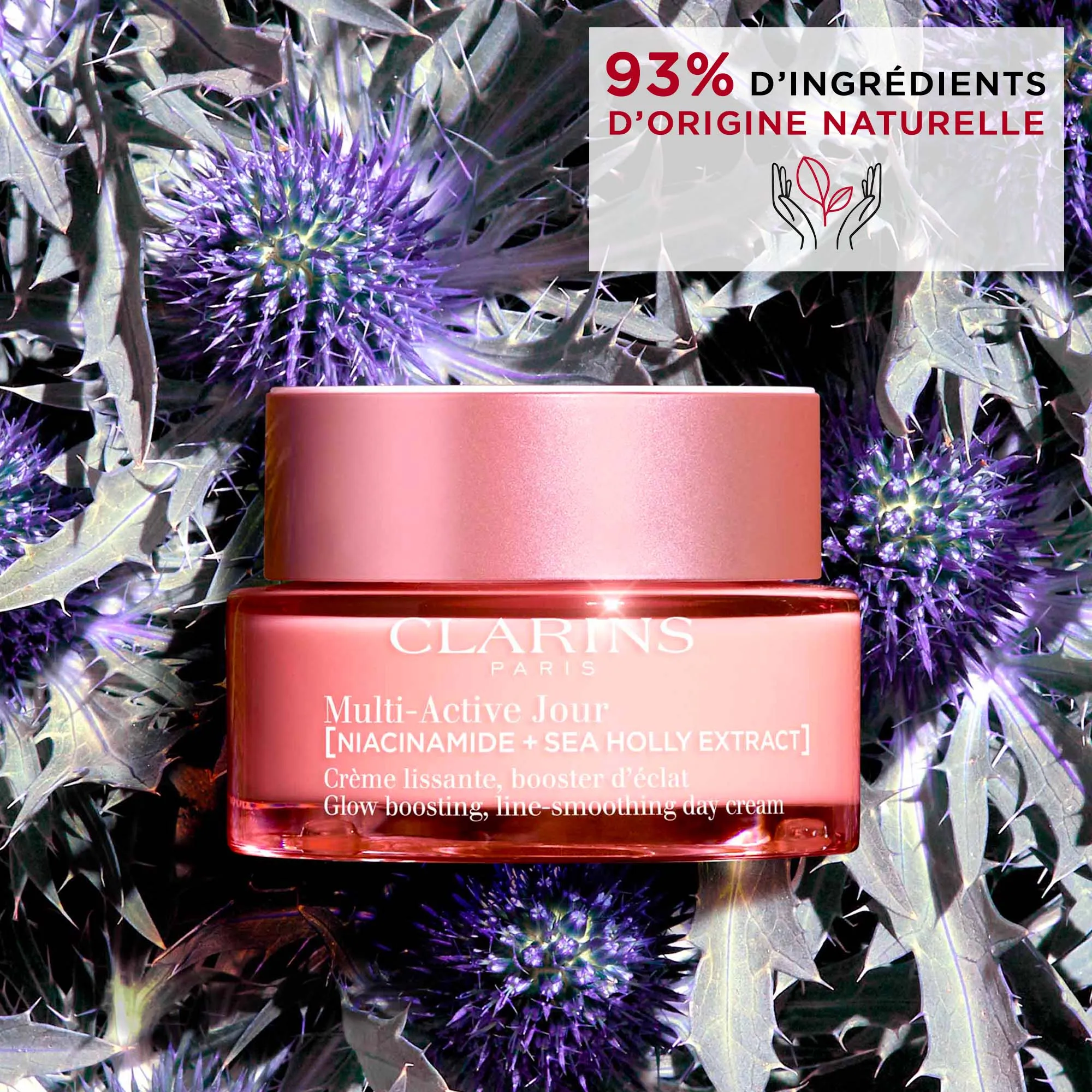 CLARINS CREMA DE DíA MULTIACTIVE  CREMA ALISADORA, ILUMINADORA  PIELES SECAS