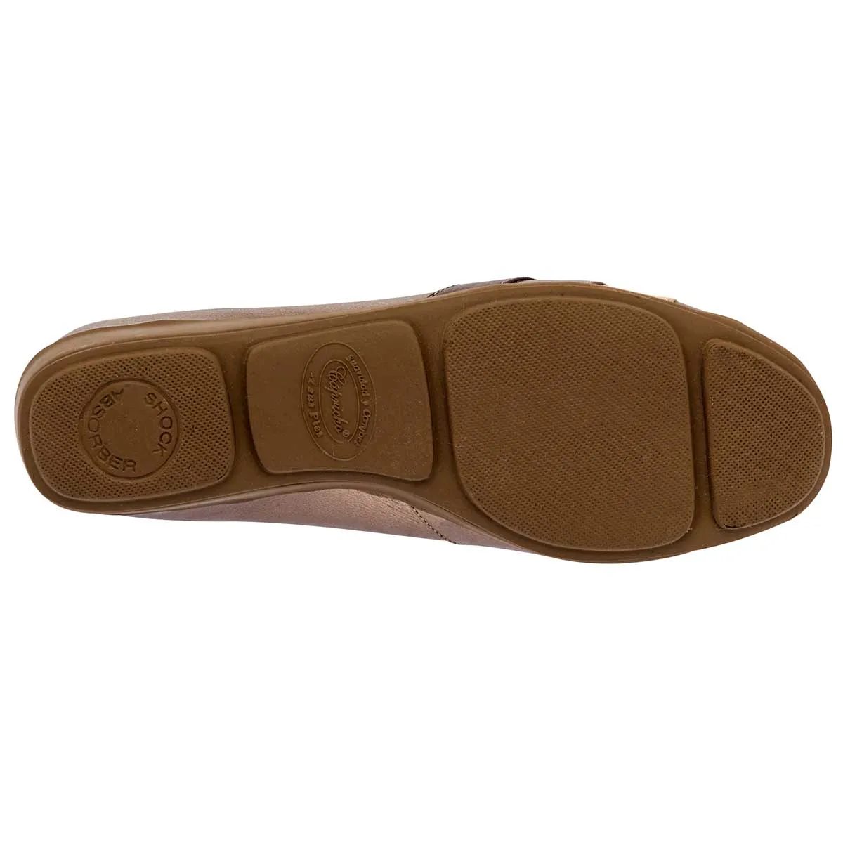 Confort y diabético Exterior Piel Color Oro Para Mujer De Capricho