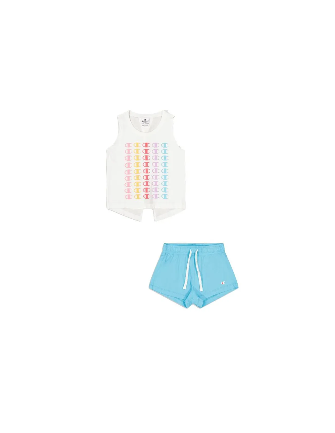 Conjunto Champion Set Blanco Niña