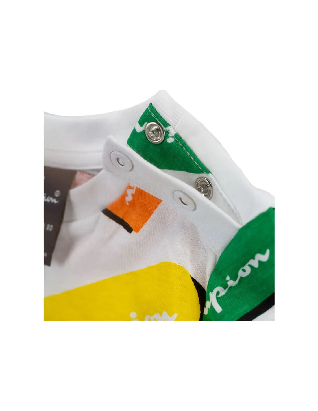 CONJUNTO CHAMPION TSHIRT AND SHORTS BABY WHITE