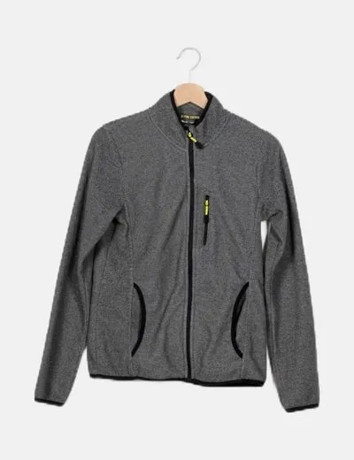 Crivit Chaqueta gris deportiva