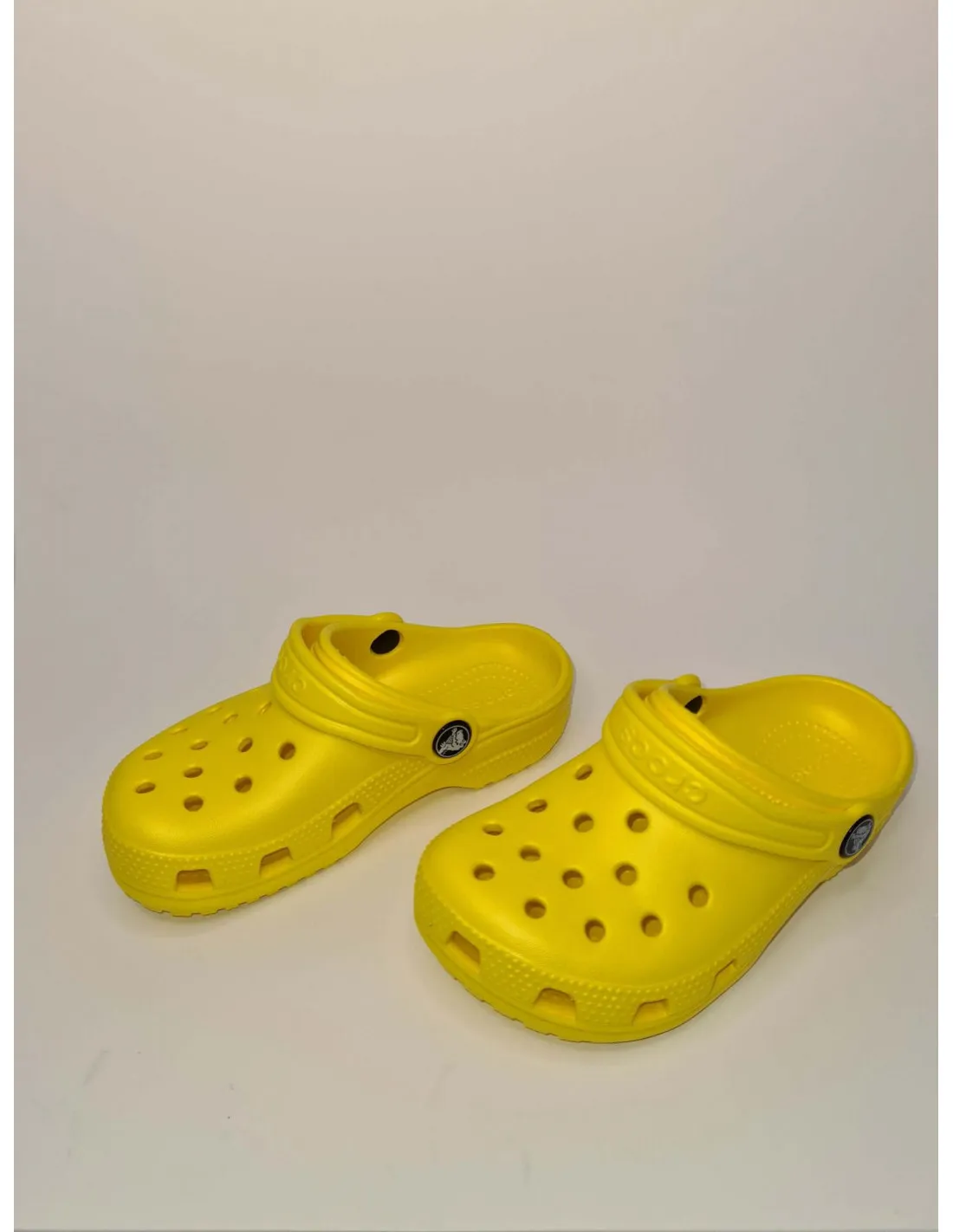 Crocs chancla niña amarilla CLASSIC CLOG K LEMON