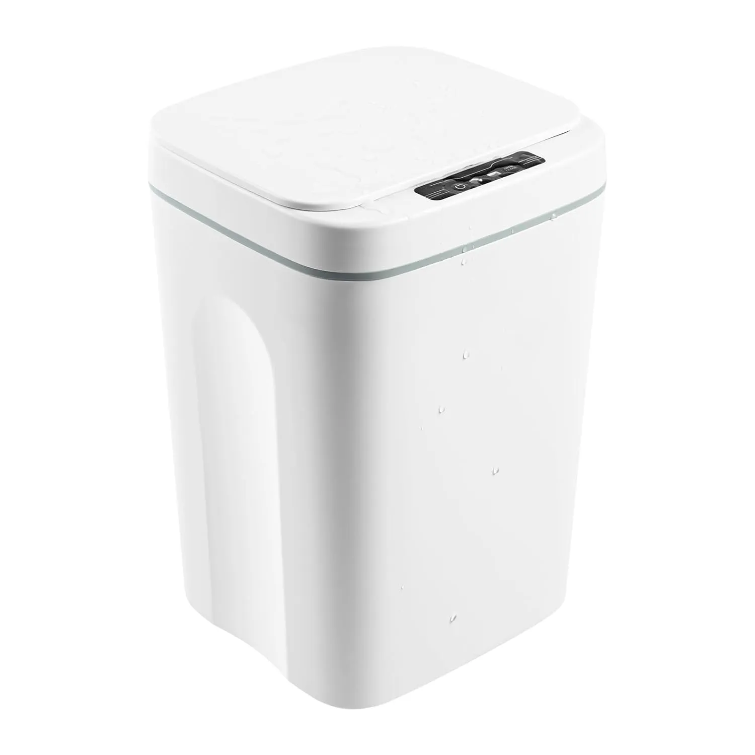 Cubo de basura automático de 16 L  con sensor inteligente  cubo de basura para cocina  sin contacto  para baño/oficina  plástico