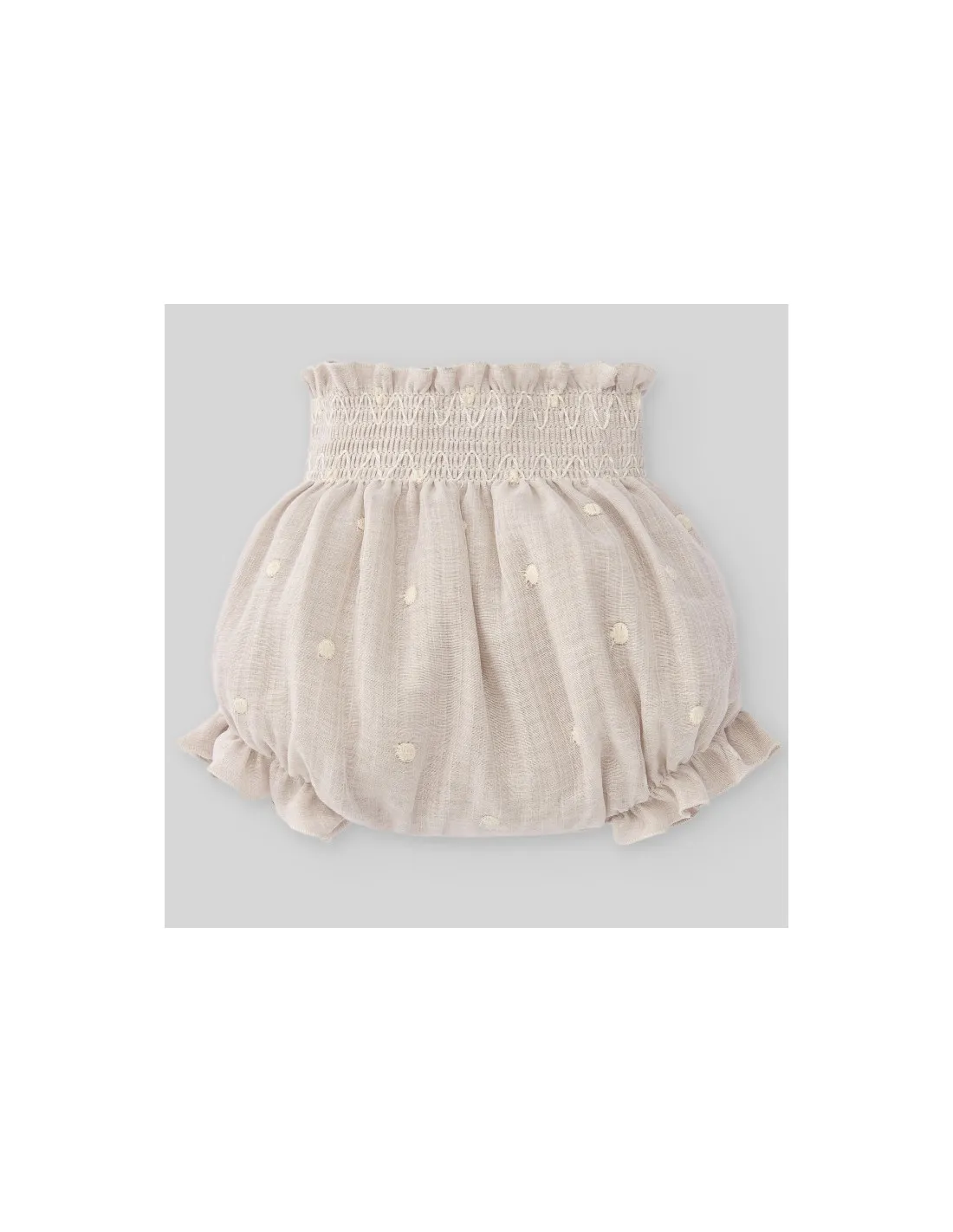 CUBREPAÑAL ORGANZA BORDADA OPERA PAZ RODRIGUEZ