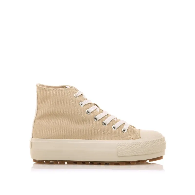 DEPORTIVAS CASUAL DE MUJER MTNG BIGGERT BEIGE 56306