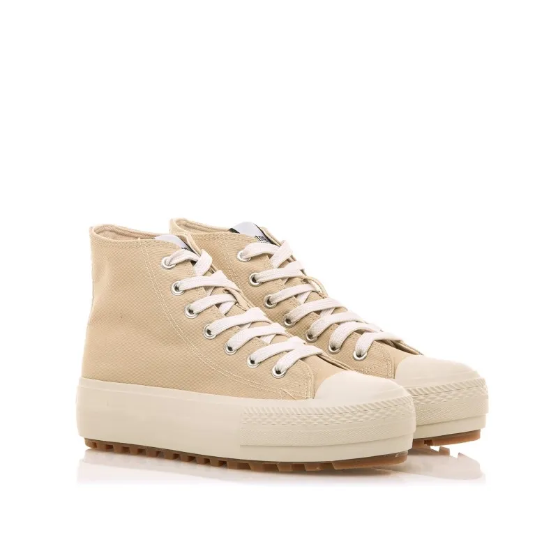 DEPORTIVAS CASUAL DE MUJER MTNG BIGGERT BEIGE 56306