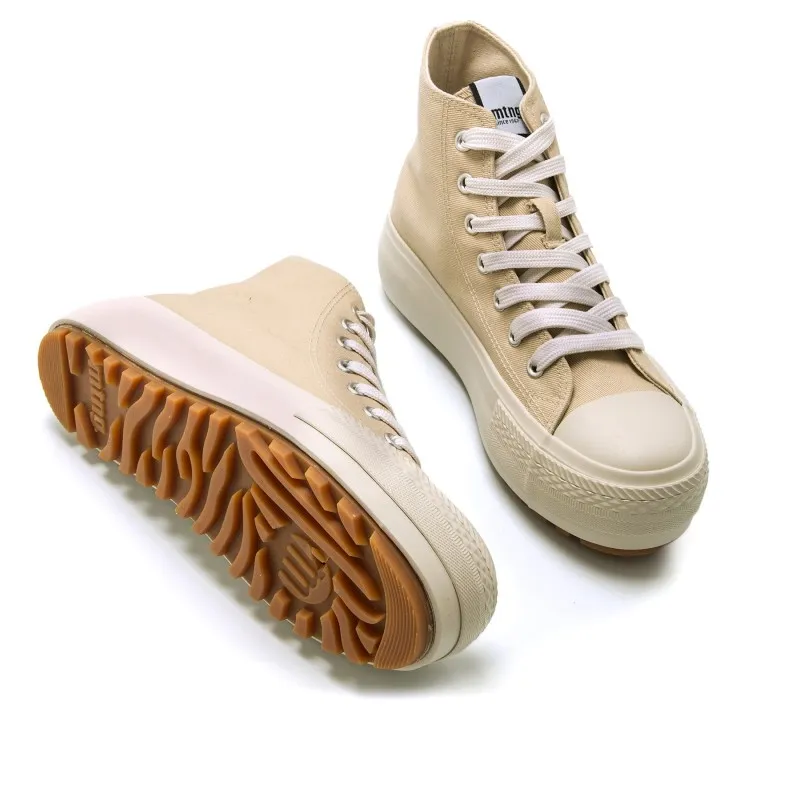 DEPORTIVAS CASUAL DE MUJER MTNG BIGGERT BEIGE 56306