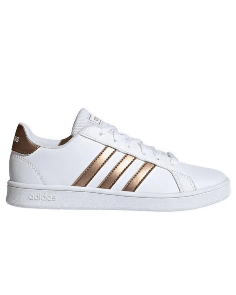 DEPORTIVAS DE MUJER Y NIñA ADIDAS DEPORTIVO CORDON NEGRO BLANCO