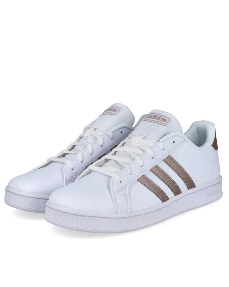 DEPORTIVAS DE MUJER Y NIñA ADIDAS DEPORTIVO CORDON NEGRO BLANCO