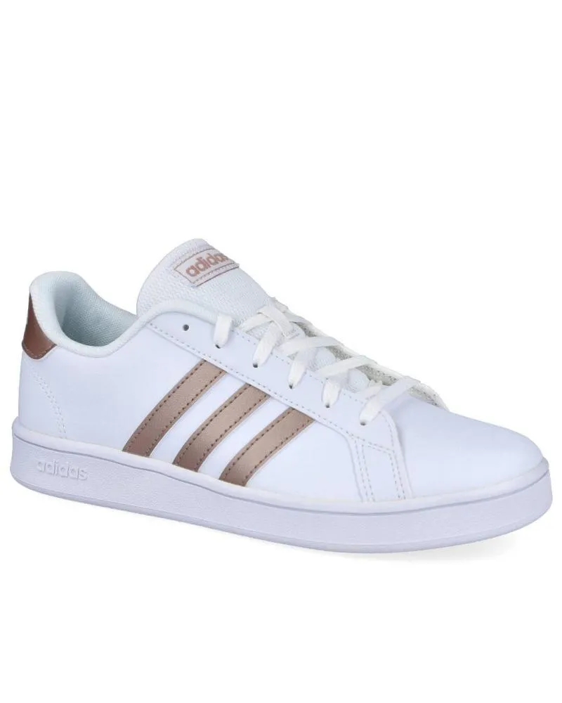 DEPORTIVAS DE MUJER Y NIñA ADIDAS DEPORTIVO CORDON NEGRO BLANCO