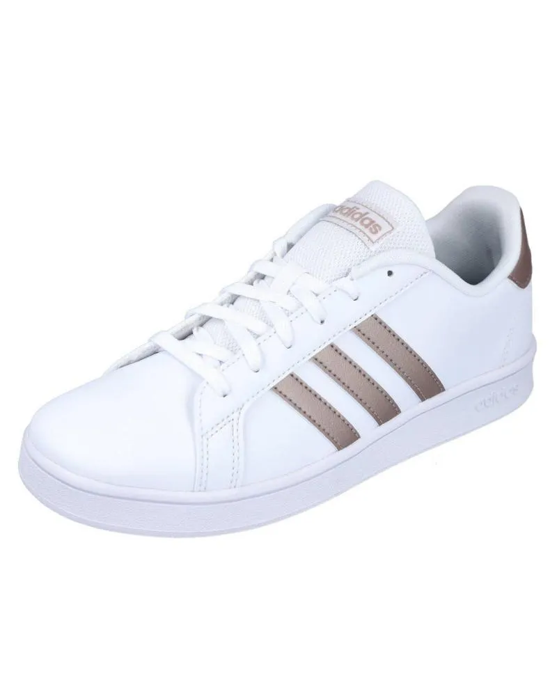 DEPORTIVAS DE MUJER Y NIñA ADIDAS DEPORTIVO CORDON NEGRO BLANCO