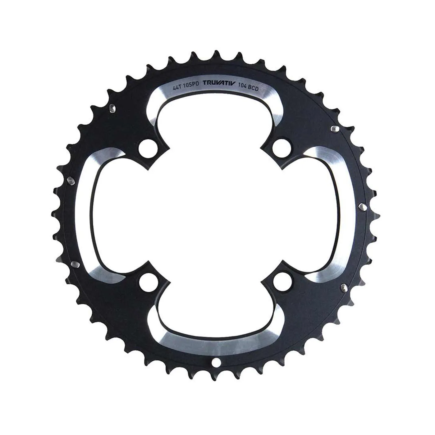 Disco para Multiplicacion TRUVATIV Montaa 44D S1 104 BCD Aluminio 5mm Negro 3X10 11.6215.188.200