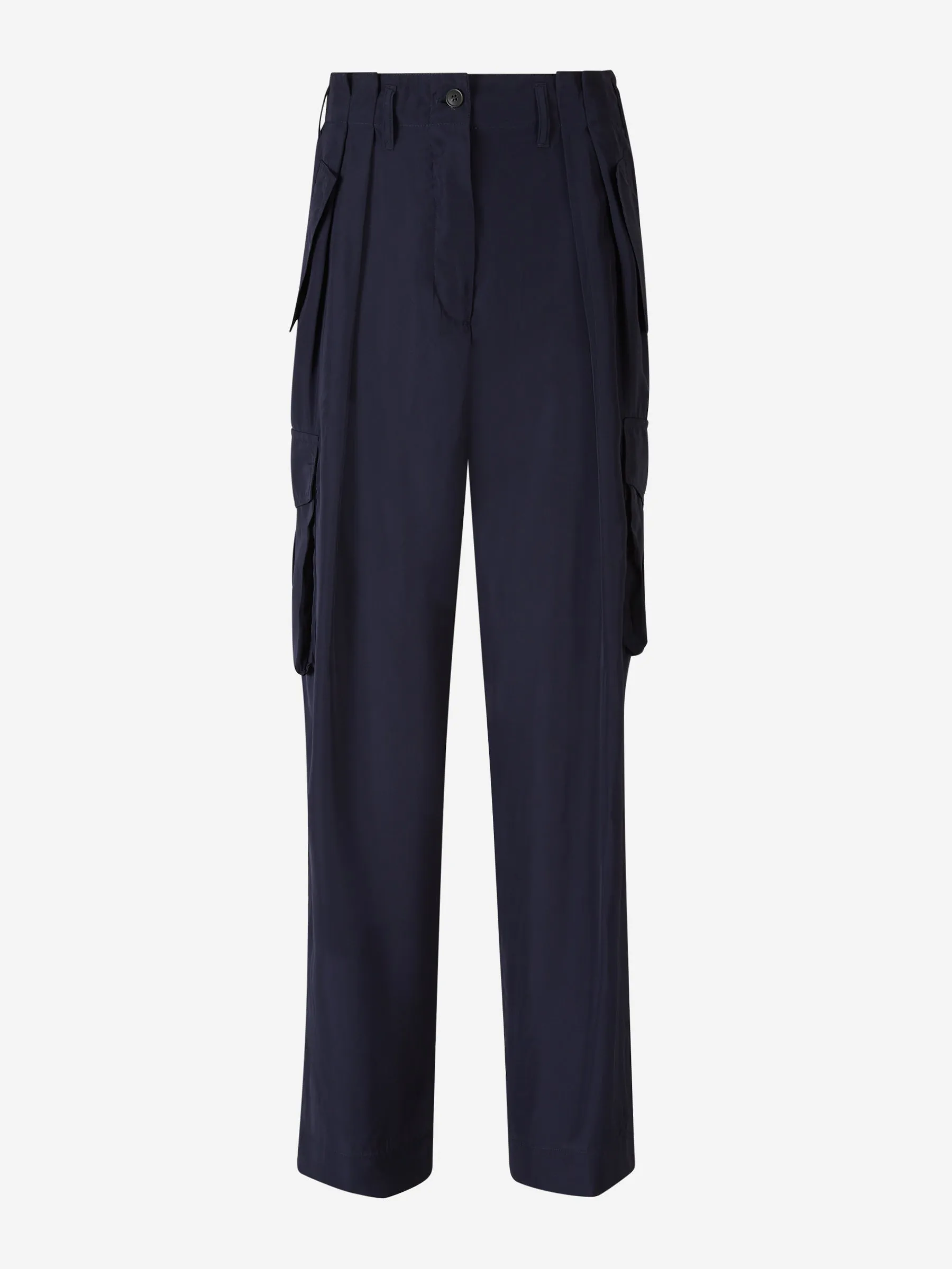 Dries Van Noten Pantalones Cargo Fluidos