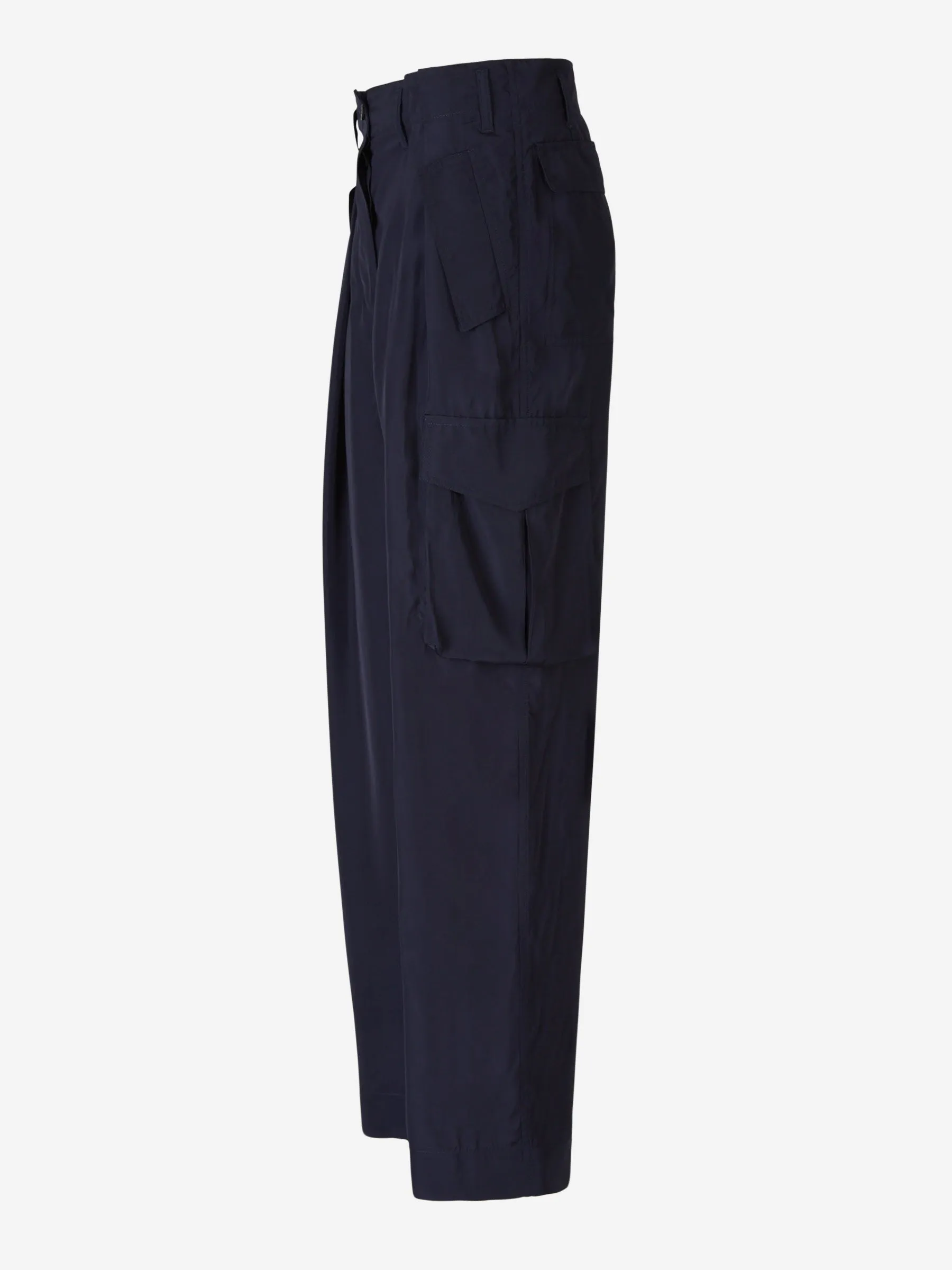 Dries Van Noten Pantalones Cargo Fluidos