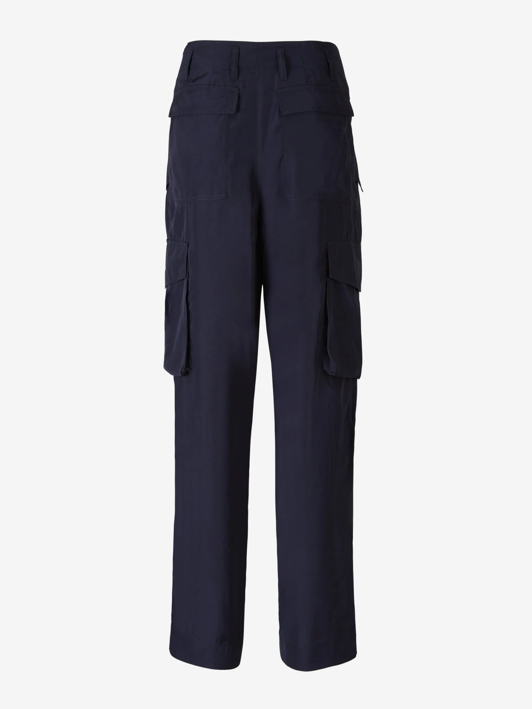 Dries Van Noten Pantalones Cargo Fluidos
