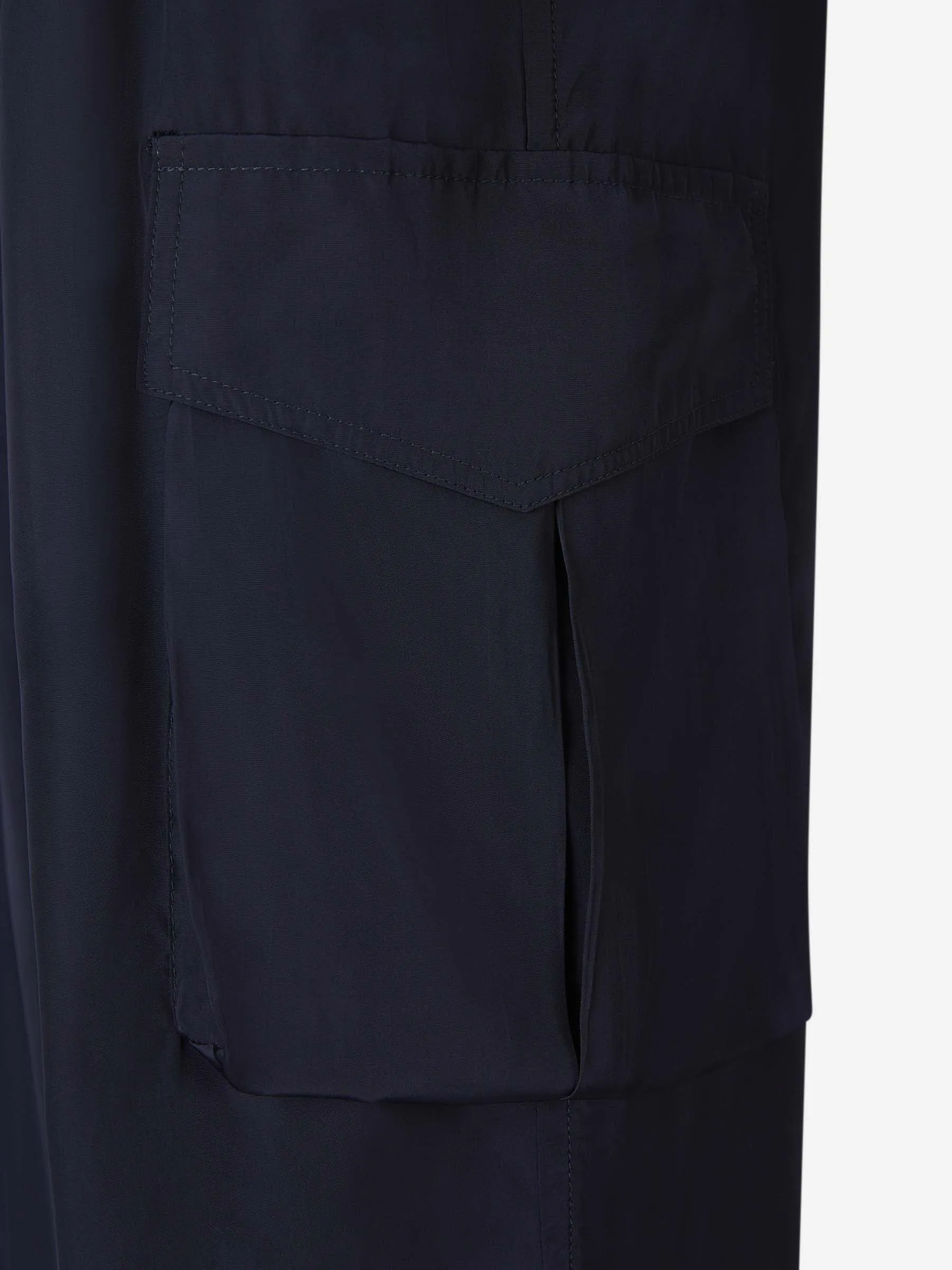 Dries Van Noten Pantalones Cargo Fluidos