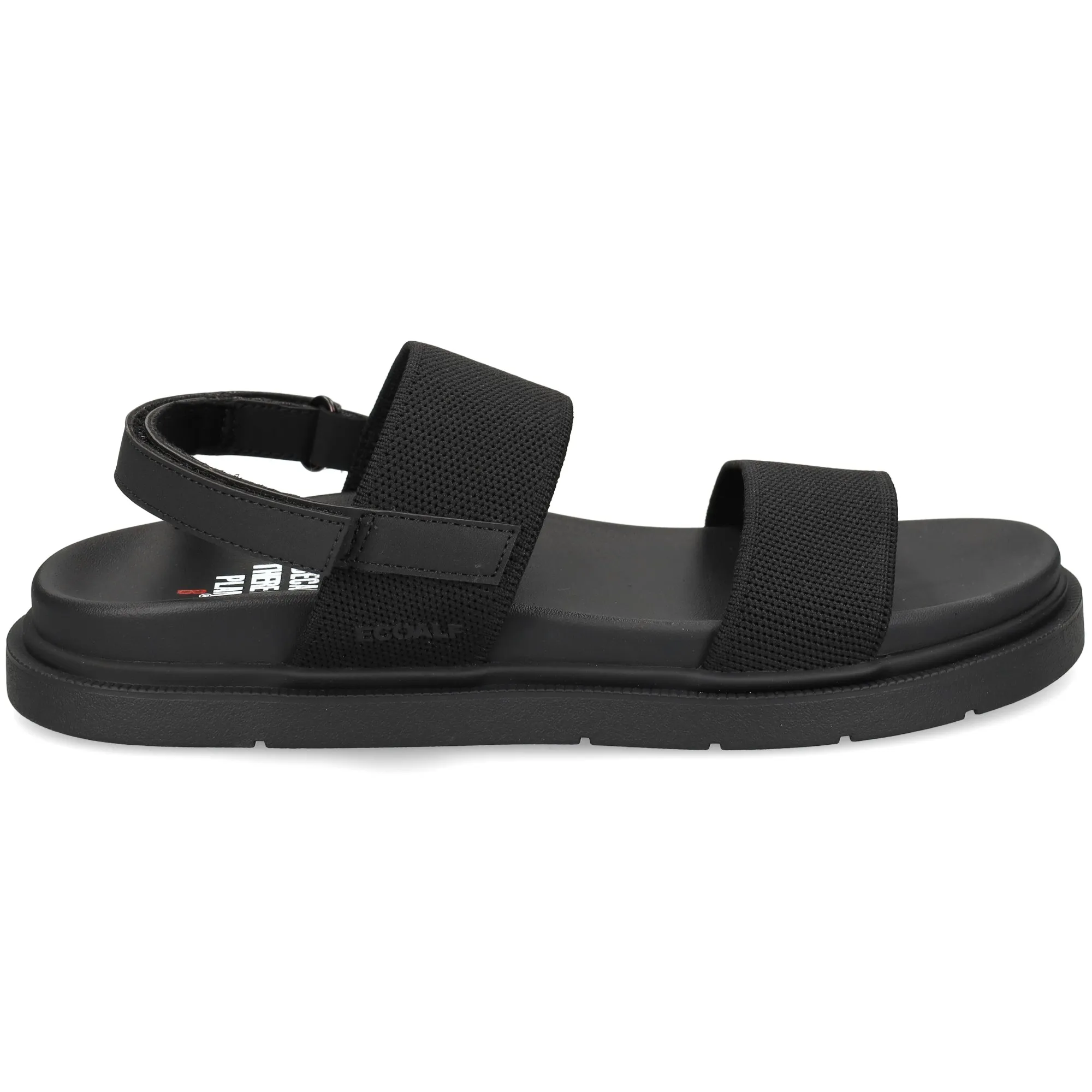 ECOALF Sandalias planas de Mujer 319 BLACK