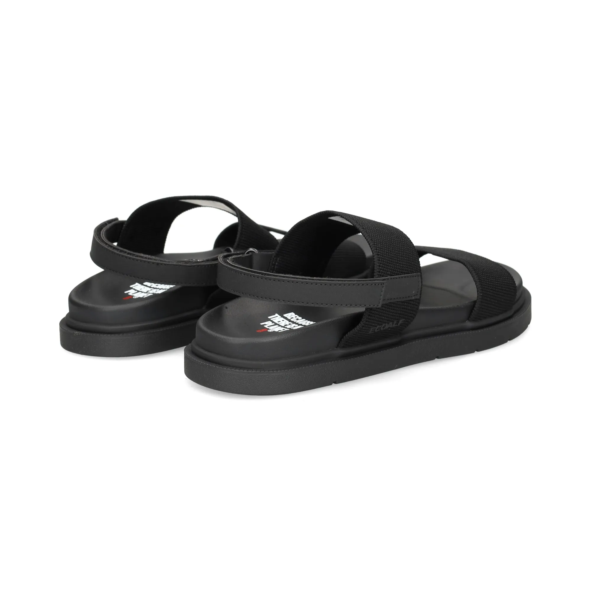 ECOALF Sandalias planas de Mujer 319 BLACK
