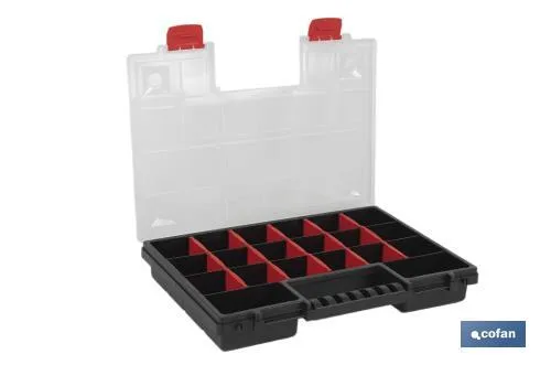 Estuche Organizador con compartimentos para productos pequeños | Tres medidas diferentes