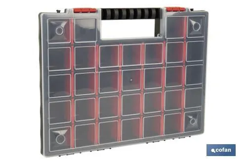 Estuche Organizador con compartimentos para productos pequeños | Tres medidas diferentes