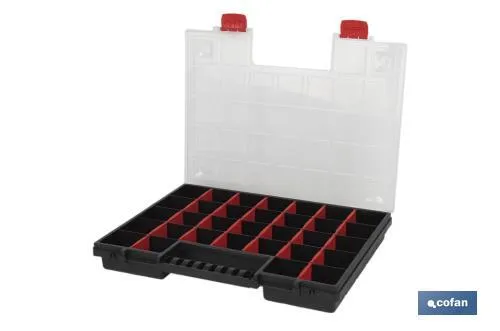 Estuche Organizador con compartimentos para productos pequeños | Tres medidas diferentes