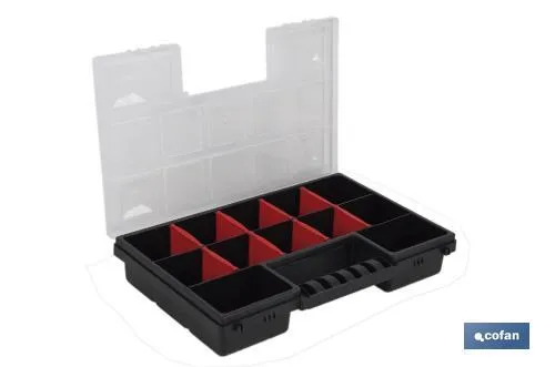 Estuche Organizador con compartimentos para productos pequeños | Tres medidas diferentes