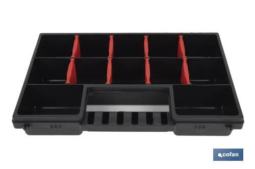 Estuche Organizador con compartimentos para productos pequeños | Tres medidas diferentes
