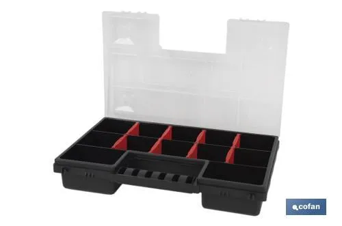 Estuche Organizador con compartimentos para productos pequeños | Tres medidas diferentes