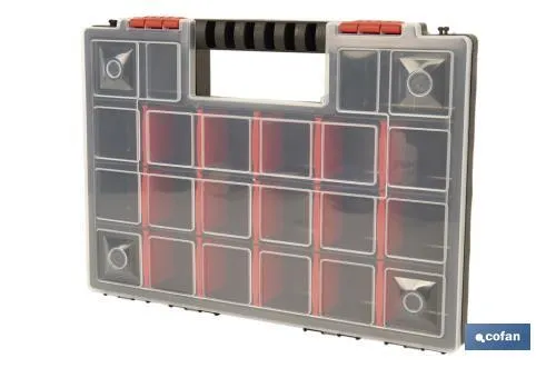 Estuche Organizador con compartimentos para productos pequeños | Tres medidas diferentes