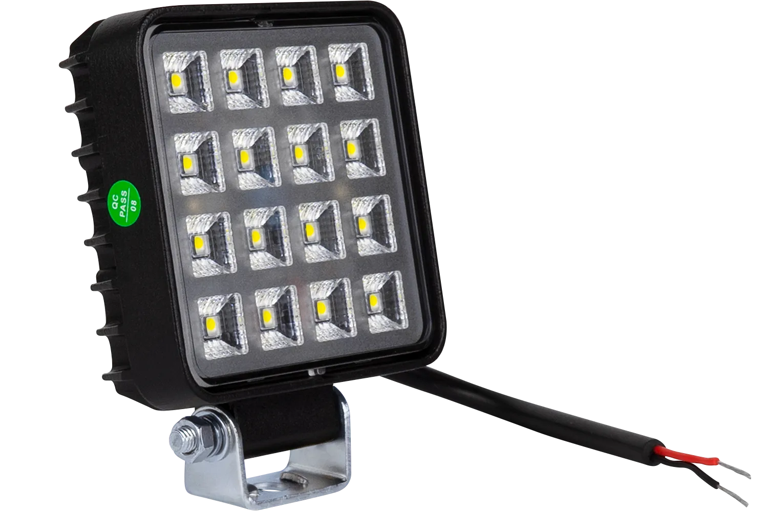 Faro de trabajo 16x LED TruckLED L0154 cuadrado con interruptor