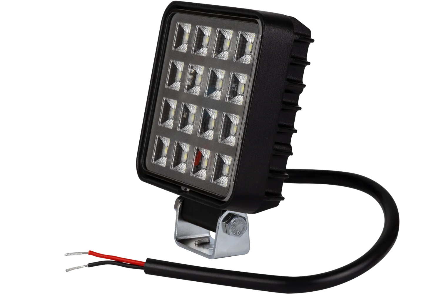 Faro de trabajo 16x LED TruckLED L0154 cuadrado con interruptor