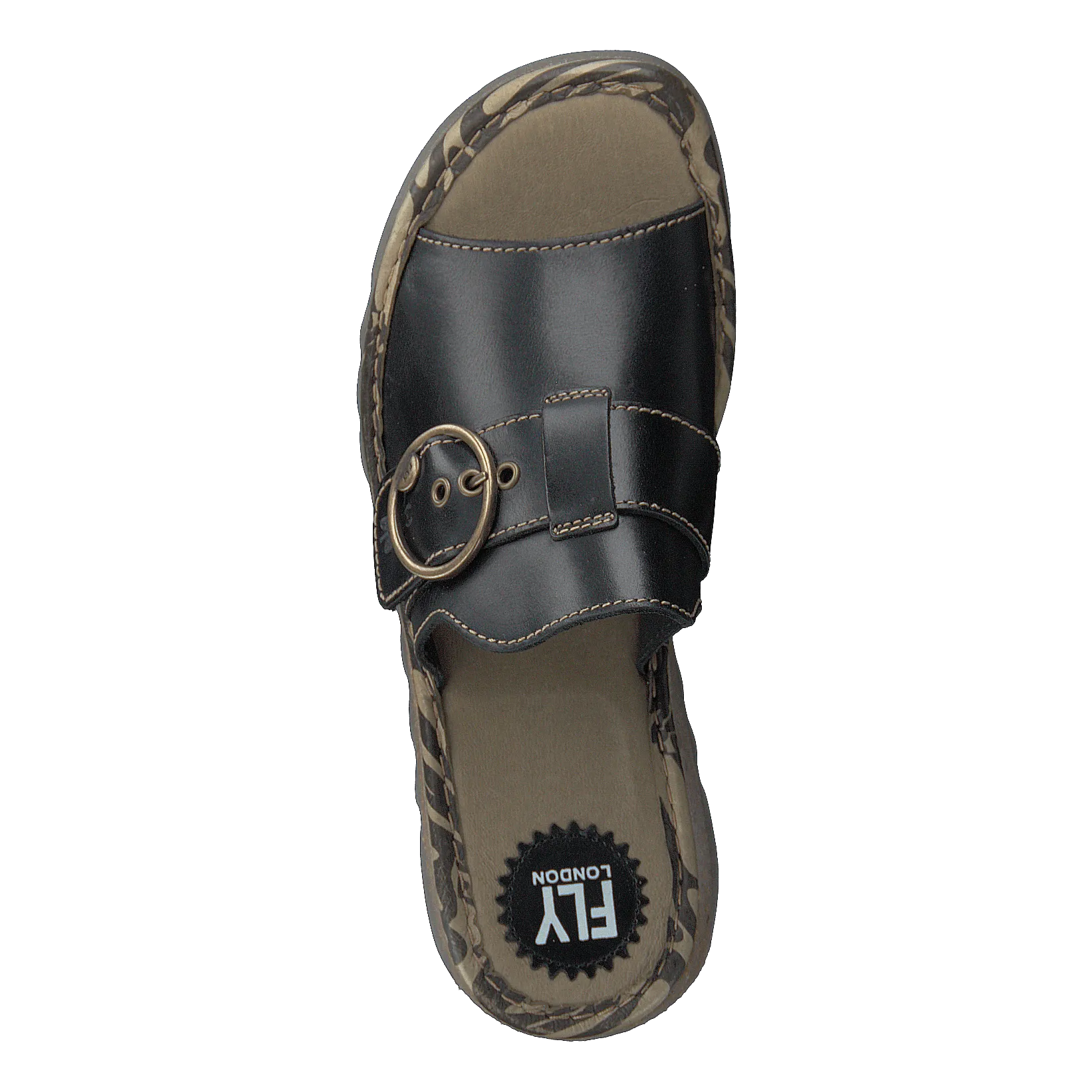 Fly London zapatos Tani807fly Bridle Black