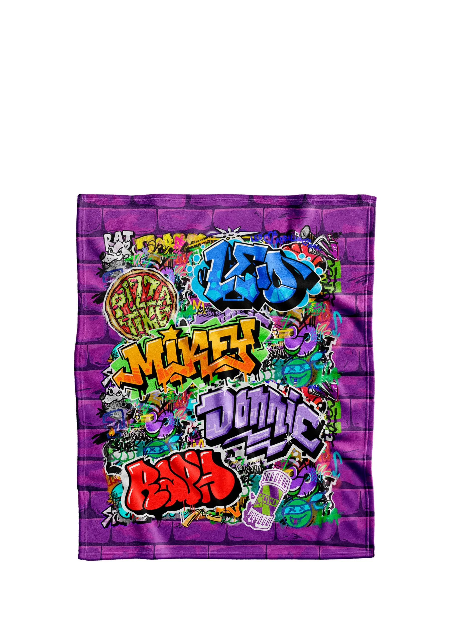 FRAZADA GRFFITTI PARA NIÑOS 68242