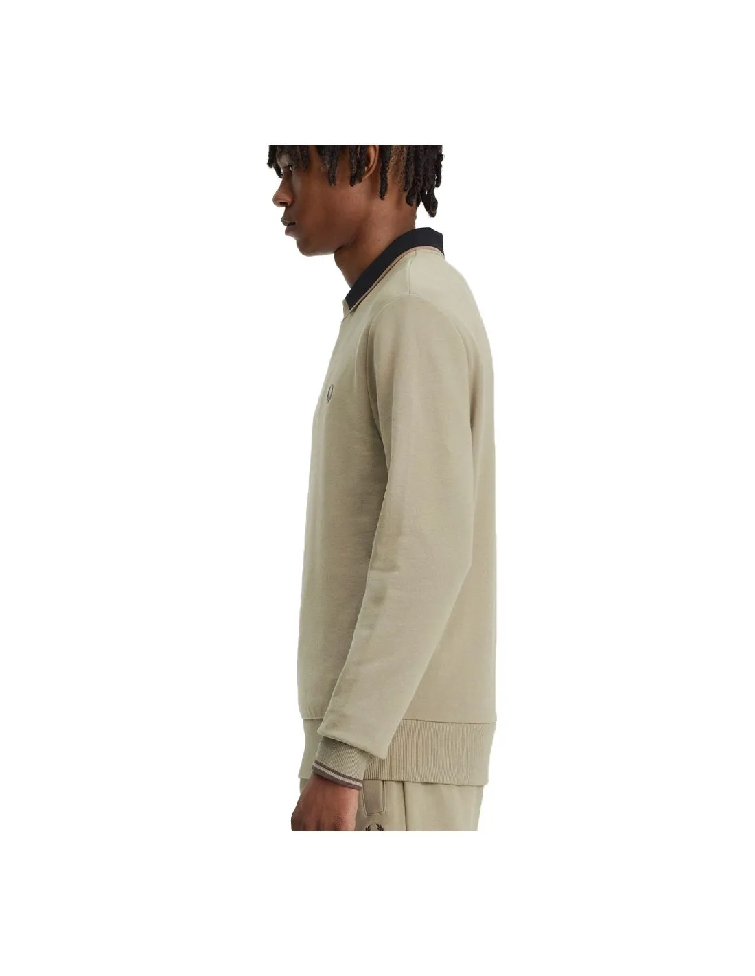FRED PERRY M7535 WARM GREY/CARRINGTON ROAD BRICK