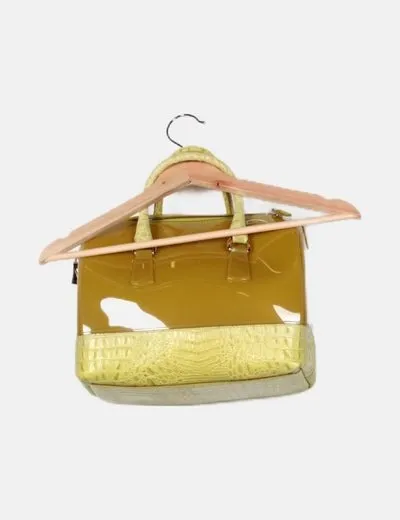 Furla Bolso verde bowling