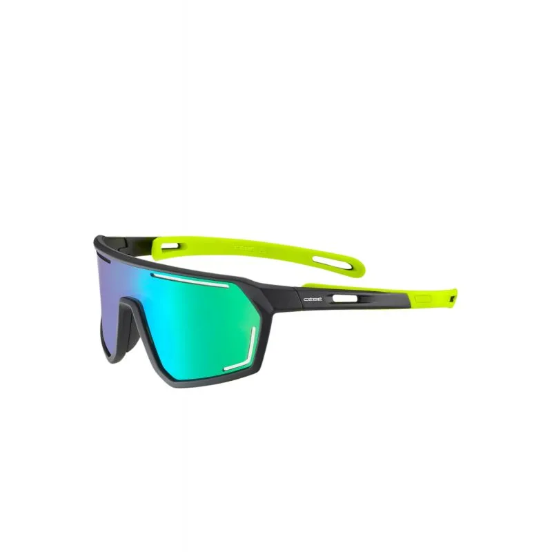 GAFAS DE SOL CéBé S'TRACE (NEGRO LIMA MATE  ZONA AZUL GRIS CLARO VERDE CAT 3) NIñO