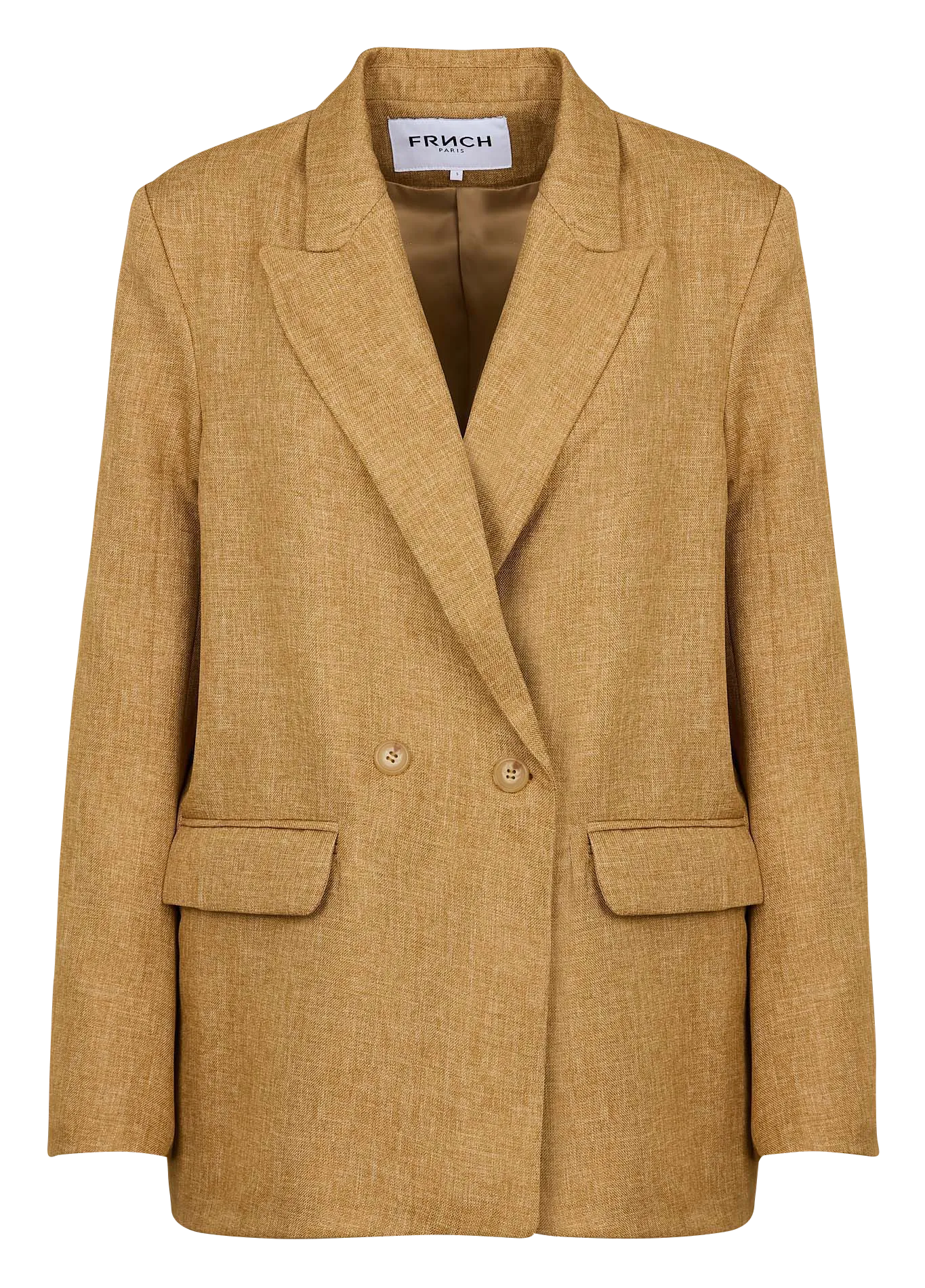 GARANCE  CHAQUETA SASTRE RECTA EN MARRON