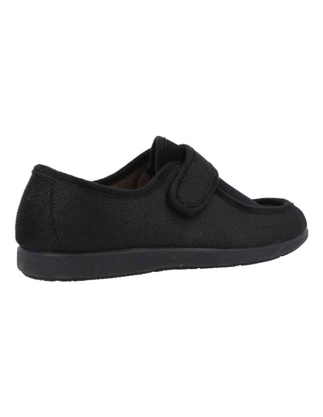 GARZóN  ZAPATILLAS CASA ANCHO ESPECIAL HOMBRE NEGRO