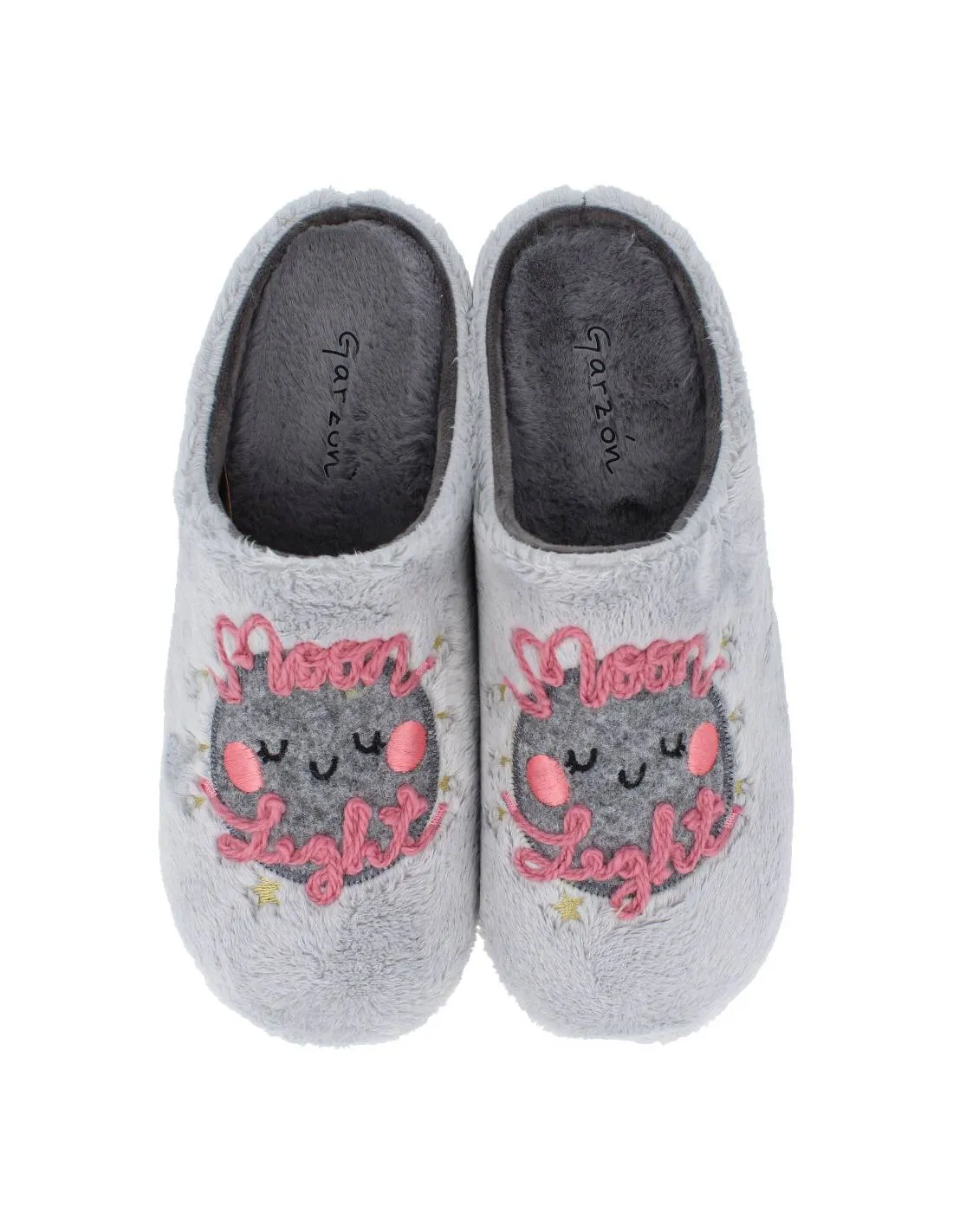 GARZóN  ZAPATILLAS DE CASA MUJER MOON LIGHT GRIS