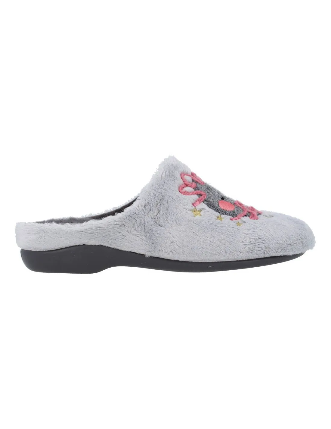 GARZóN  ZAPATILLAS DE CASA MUJER MOON LIGHT GRIS