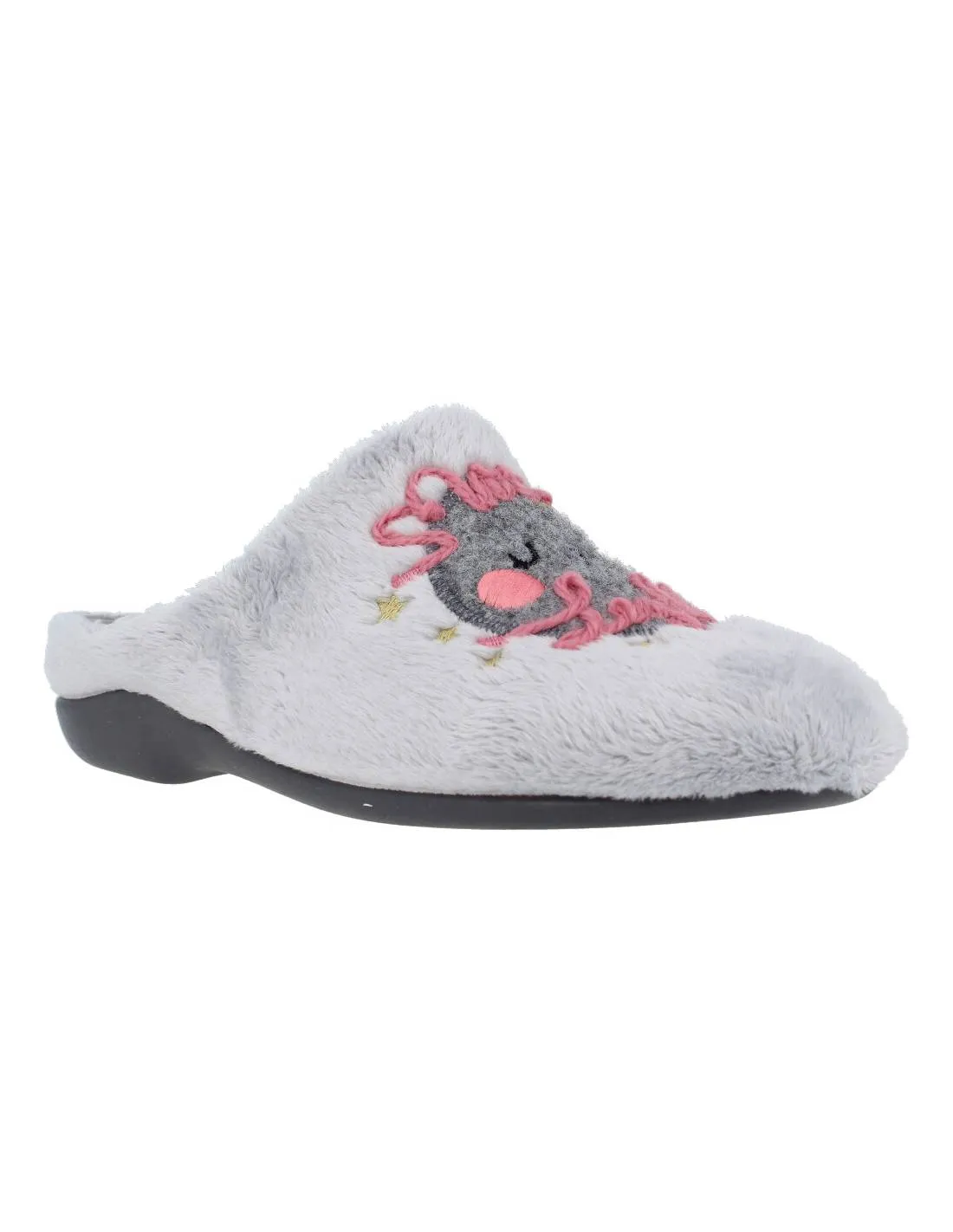 GARZóN  ZAPATILLAS DE CASA MUJER MOON LIGHT GRIS