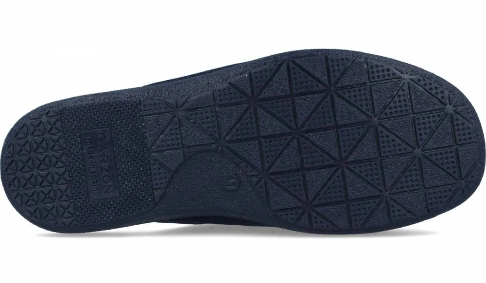 GARZóN  ZAPATILLAS HOMBRE PUNTERA ABIERTA MARINO