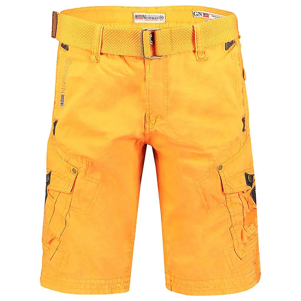 Geographical Norway Peanut 063 st1077h naranja naranja pantalón corto de algodón