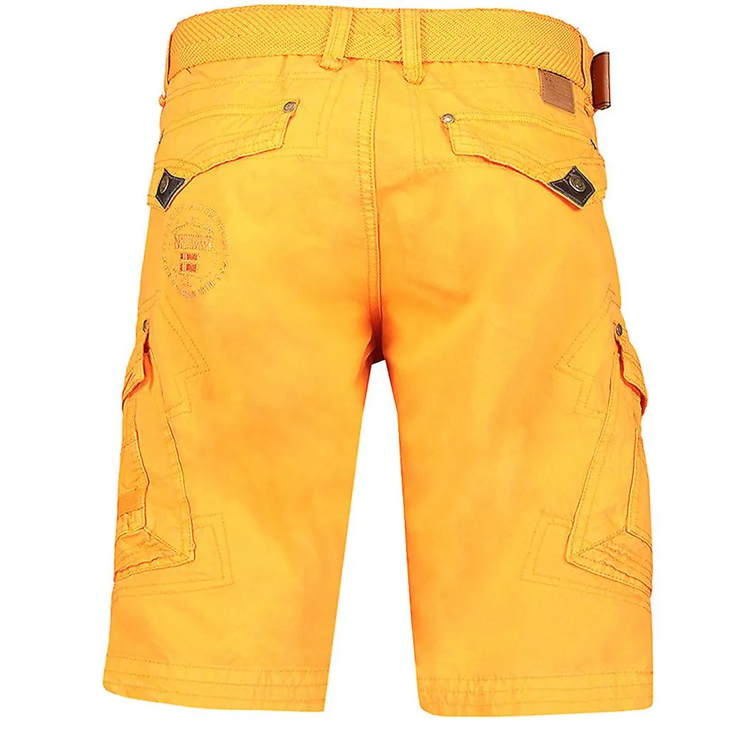 Geographical Norway Peanut 063 st1077h naranja naranja pantalón corto de algodón