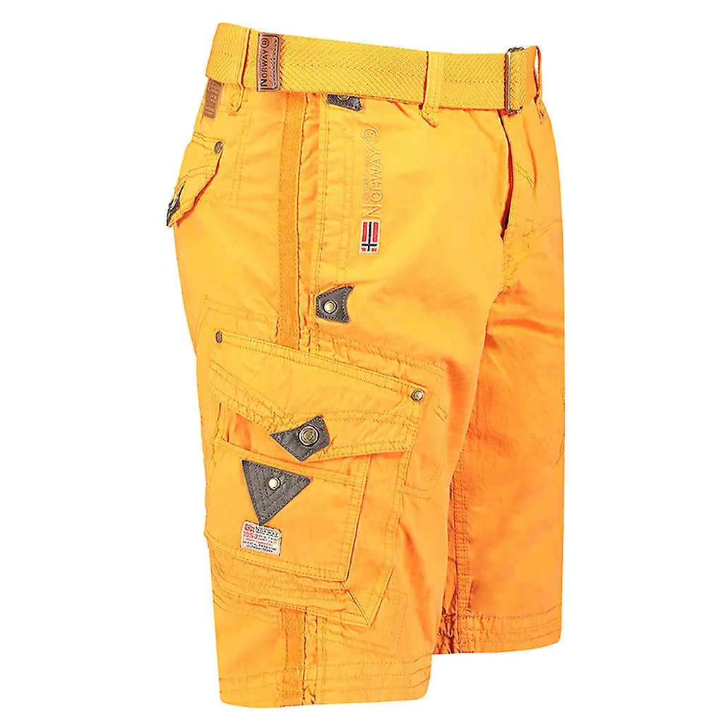 Geographical Norway Peanut 063 st1077h naranja naranja pantalón corto de algodón